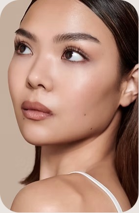 Illustrative beauty photograph for Lash lifts and lash tinting; reference image, not Morgan's work